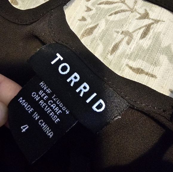 Torrid Black Tank Top sz 4 - Picture 4 of 4